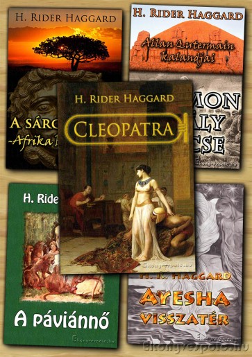 H. Rider Haggard könyvcsomag - letölthető akciós e-könyv csomag