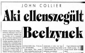 John Collier: Aki ellenszegült Beelzynek